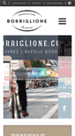 Mobile Screenshot of borriglione.com